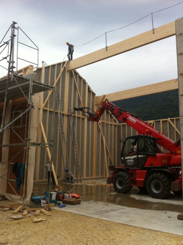 Construction d’un atelier