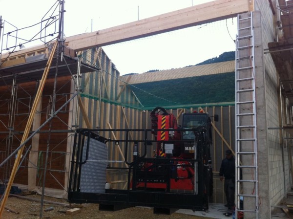 Construction d’un atelier