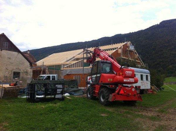 Construction d’un atelier