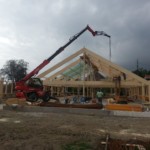 Construction d’une ferme