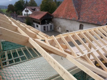 Construction d’une ferme