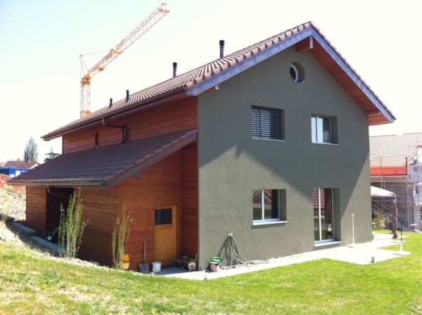 Ossature bois Champagne-minergie-P